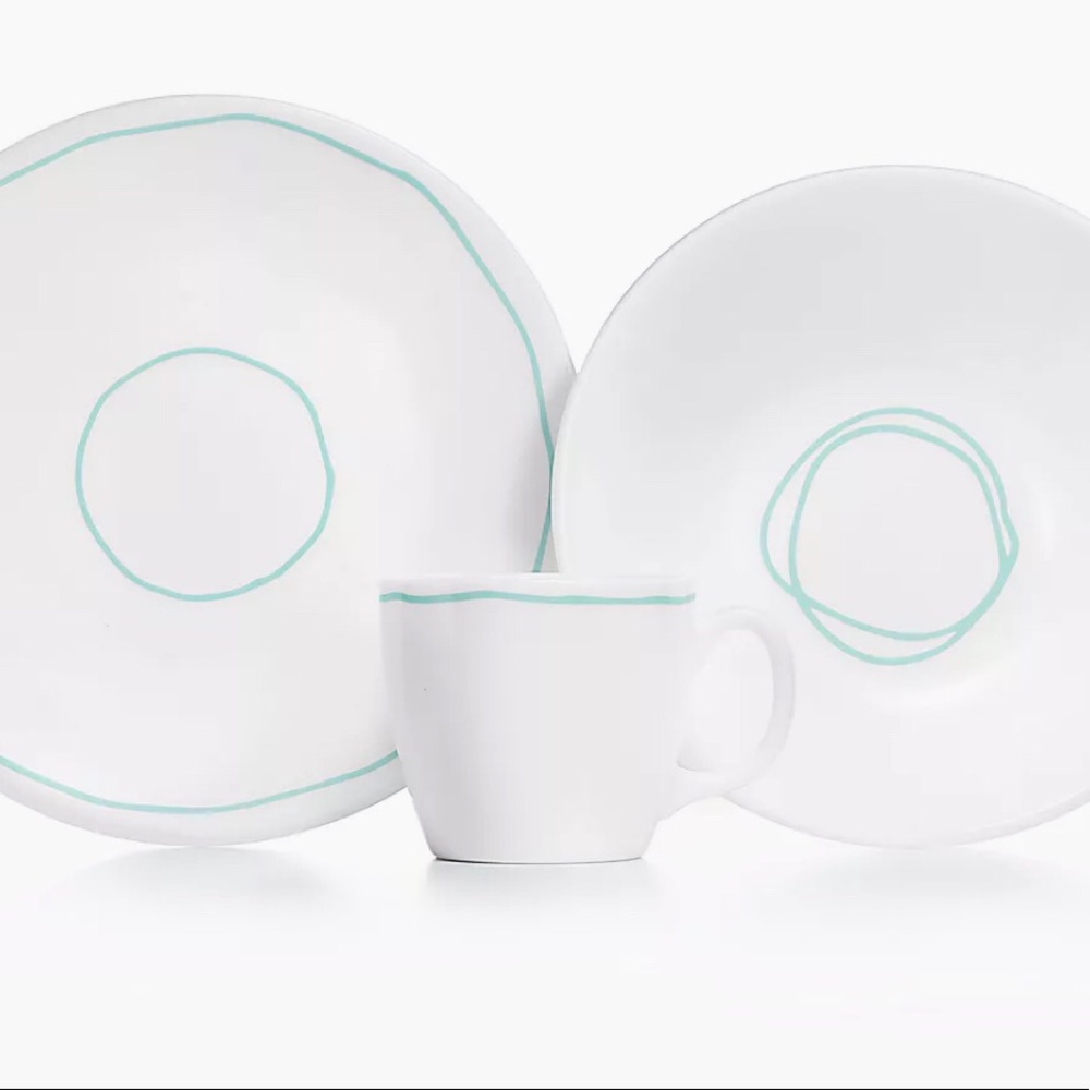 Tiffany & Co. "Tiffany Blue® Line" Three-piece Feeding Set